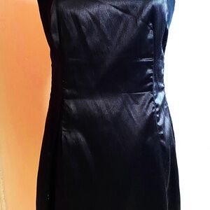 Helmut Lang Silk and Cotton asymmetric dress